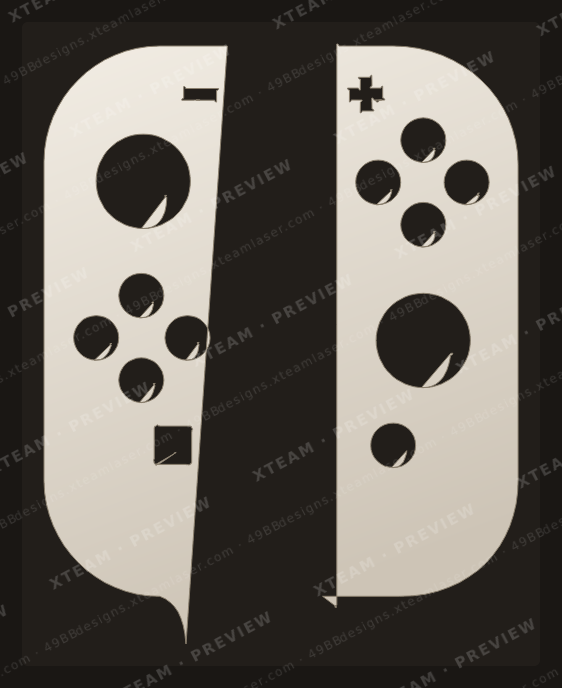 Nintendo JOY CON（L_R） SKINS — Nintendo JOY CON（L_R） SKINS - Front