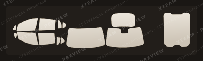 Nio EC7 — Nio EC7 - Window Film N 2023