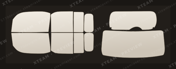 Nissan 큐브 (Cube) — Nissan Cube - WINDOW TINT N 2009