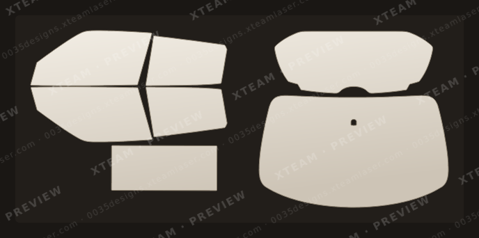 Nissan 쥬크 (Juke) — Nissan Juke - Window Film N SUV 2011