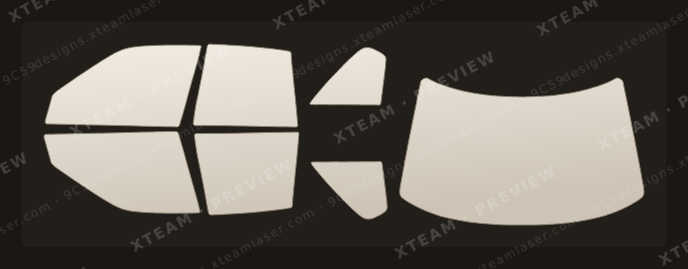 Nissan Maxima — Nissan Maxima - Window Film N Sedan 1989