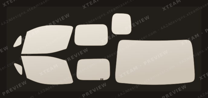 Nissan NV200 (NV200) — Nissan NV200 (NV200) - FOR (수입차)Window Film N 닛산( ) ( ) ( ) 2014 2018