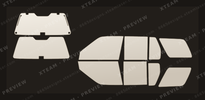 Nissan Pathfinder — Nissan Pathfinder - Window Film N 1996