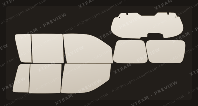 Nissan Pathfinder — Nissan Pathfinder - Window Film N 2005