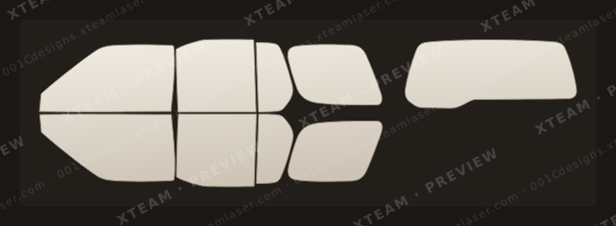 Nissan Xterra — Nissan Xterra - Window Film N 2000
