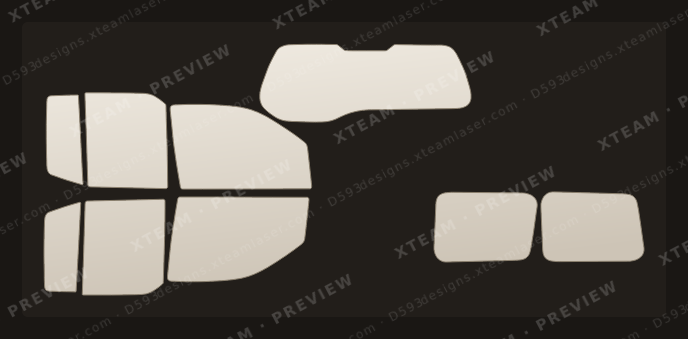 Nissan Xterra — Nissan Xterra - Window Film N 2005