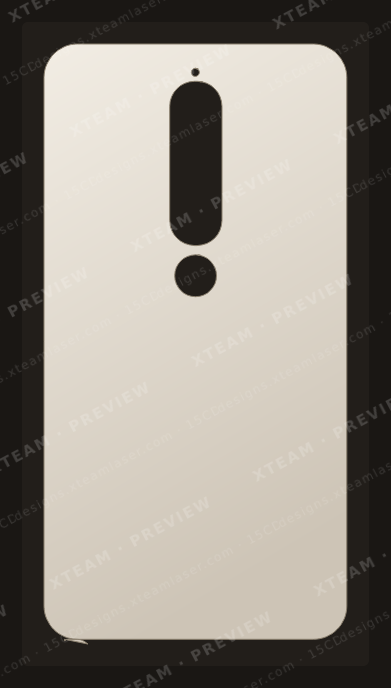 Nokia 6.1 2018 TA-1043 — Nokia 6.1 2018 TA-1043 - Back