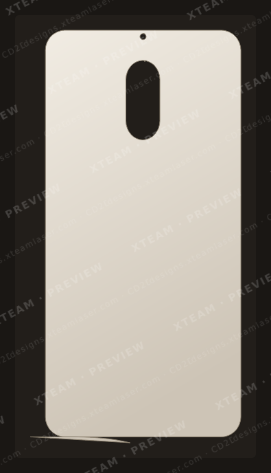 Nokia 6 2017 (TA 1021) — Nokia 6 2017 (TA 1021) - Back
