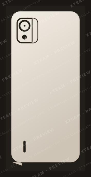 Nokia C110 — Nokia C110 - Back 1