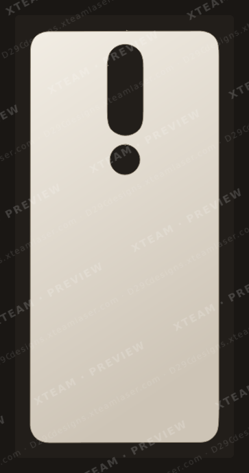 Nokia X71 — Nokia X71 - Back