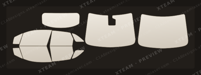 Opel Crossland — Opel Crossland - Window Film O 2021