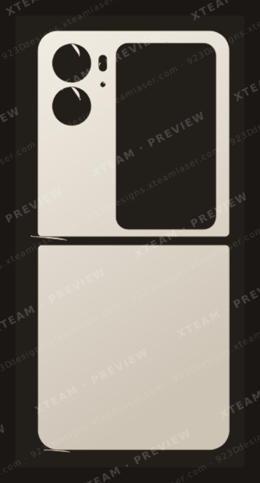 Oppo Find N2 Flip — Oppo Find N2 Flip - Back