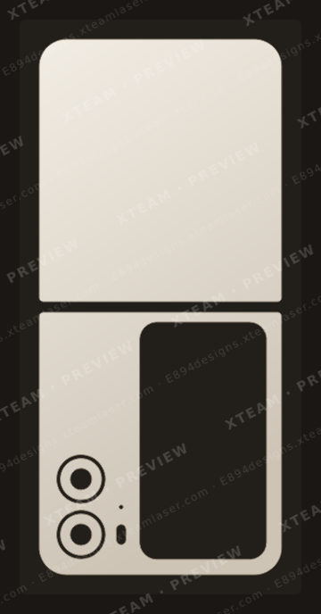 Oppo Find N2 Flip — Oppo Find N2 Flip - Back