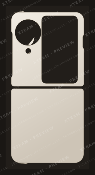 Oppo Find N3 Flip — Oppo Find N3 Flip - Back