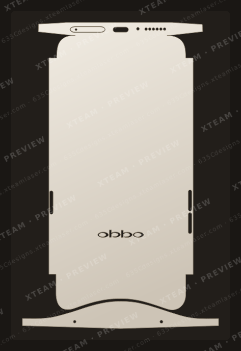 Oppo Find X — Oppo FIND X - X Skin V3 (2)