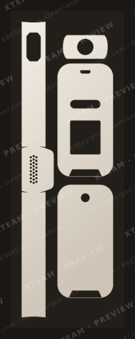 Other Authentic Vape Master Hunter Pro 220W TC — Other Authentic Vape Master Hunter Pro 220W TC - Skin Full