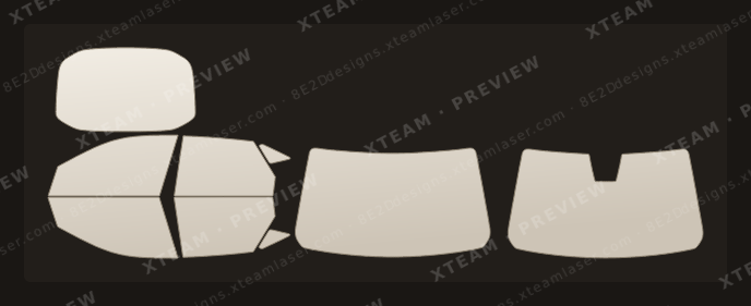 Peugeot 3008 GT — Peugeot 3008 GT - Window Film P 2025