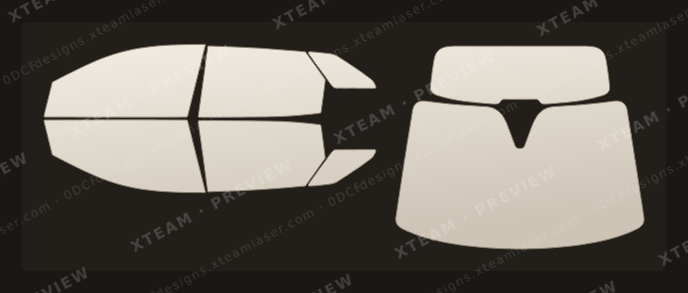 Peugeot 3008SUV — Peugeot 3008SUV - Window Film P 2018