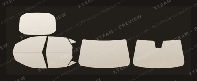 Peugeot 3008SUV — Peugeot 3008SUV - Window Film P 2025