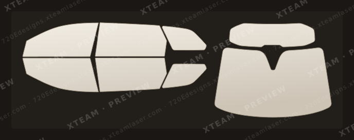 Peugeot 5008SUV — Peugeot 5008SUV - Window Film P 2018