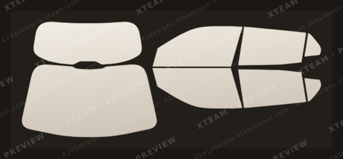 Peugeot E-2008 — Peugeot E-2008 - Window Film P E E 2020