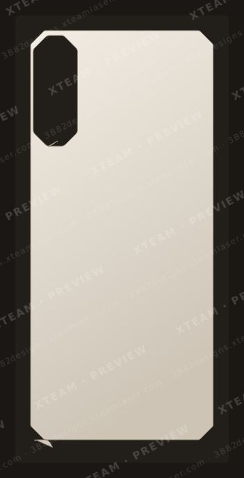 Philips Xenium S700 — Philips Xenium S700 - Back