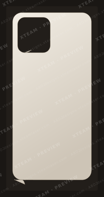 Philips Xenium S702 — Philips Xenium S702 - Back