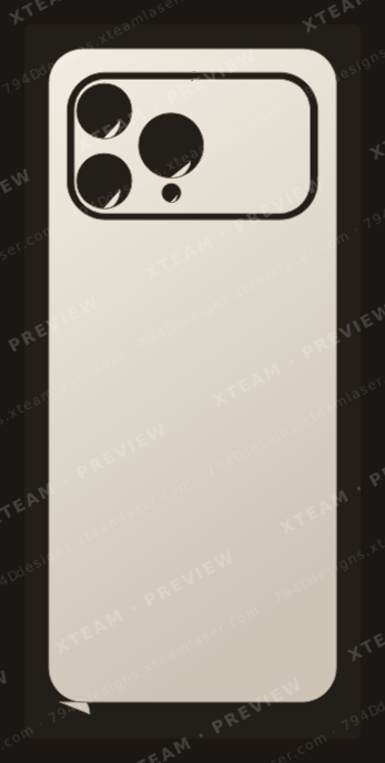 Philips Xenium S706 — Philips Xenium S706 - Back