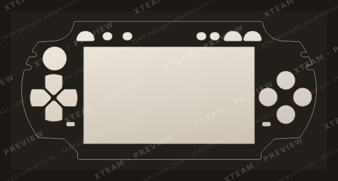Playstation PSP - 2000 — Playstation PSP - 2000 - Front