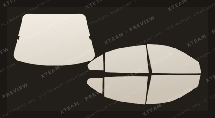 Pontiac Grand Am — Pontiac Grand Am - Window Film P 1999