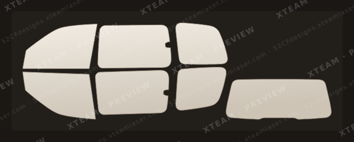 Pontiac Montana — Pontiac Montana - Window Film P 2001