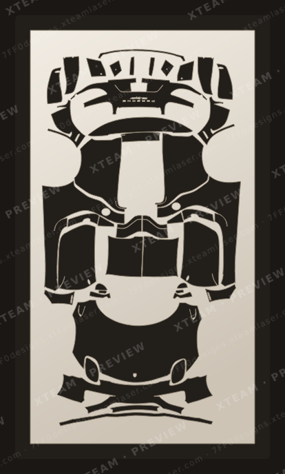 Porsche 918 UnknownSeries — Porsche 918 UnknownSeries - Scale down drawing of the car P