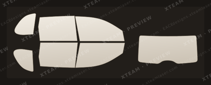 Porsche Cayenne — Porsche Cayenne - Window Film P SUV 2003