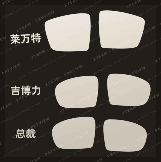 Rainproof Film Maserati — Rainproof Film Maserati - Car partial protection kit R