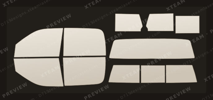 Ram 1500 — Ram 1500 - Window Film R Crew PU 2012