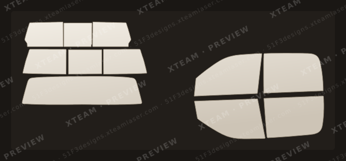 Ram 1500Classic — Ram 1500Classic - Window Film R PU 2012
