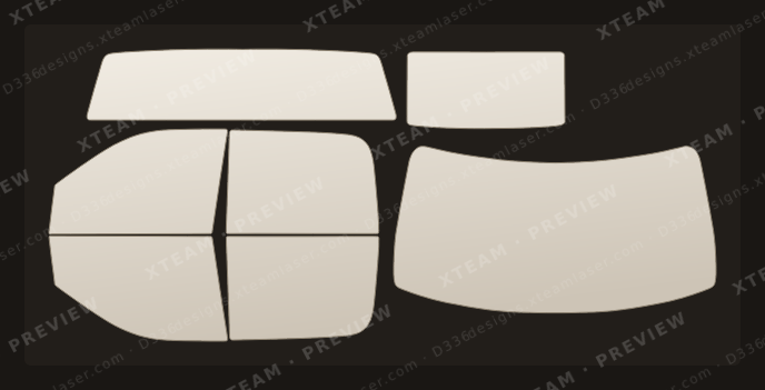 Ram 4500 — Ram 4500 - Window Film R Four door 2017