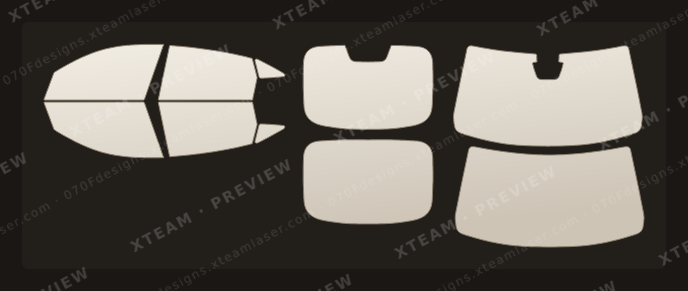 Renault Arkana — Renault Arkana - Window Film R 2023