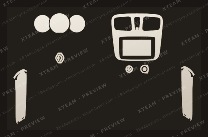 Renault Logan — Renault Logan - Car Interior R 2018