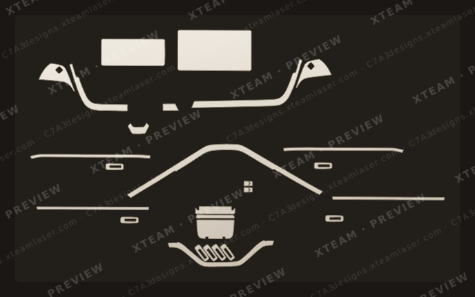 Rivian R1S SUV — Rivian R1S SUV - Car Interior R Standard Coversge 2022