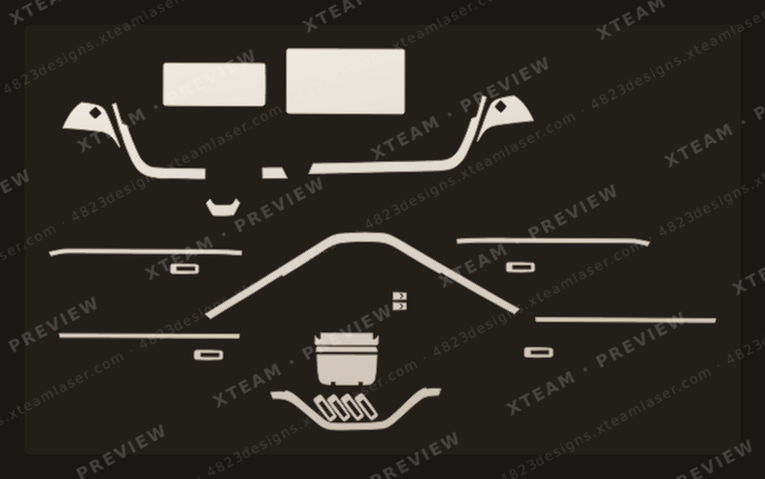 Rivian R1T Pickup — Rivian R1T Pickup - Car Interior R Standard Coversge 2022