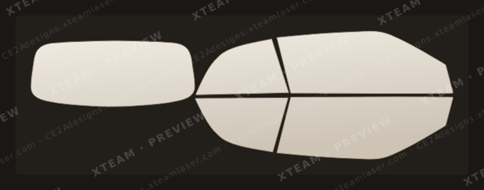 Saab 45903 — Saab 45903 - Window Film S Sedan 2004