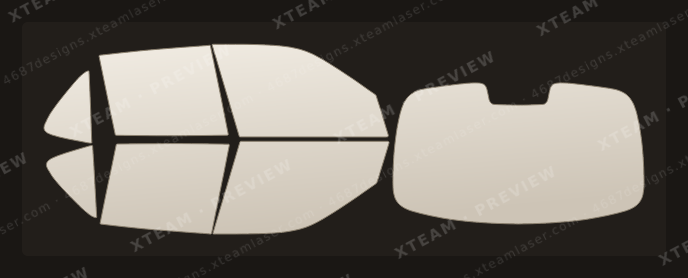 Saab 45905 — Saab 45905 - Window Film S Sedan 2006