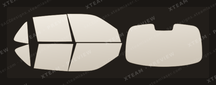 Saab 45905 — Saab 45905 - WINDOW TINT S Sedan 2002