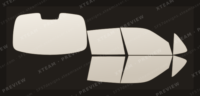 Saab 45905 — Saab 45905 - WINDOW TINT S Sedan 2004