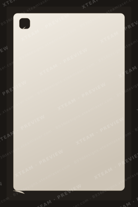 Samsung Galaxy Tablet Tab A7 LTE SM-T505 — Samsung Galaxy Tablet Tab A7 LTE SM-T505 - Back stickers