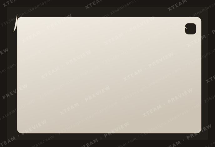 Samsung Galaxy Tablet Tab A7 LTE SM-T505 — Samsung Galaxy Tablet Tab A7 LTE SM-T505 - Back stickers (2)