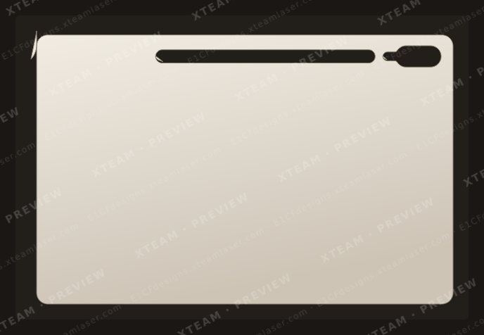 Samsung Galaxy Tablet Tab S9+ 12.4 — Samsung Galaxy Tablet Tab S9+ 12.4 - Back