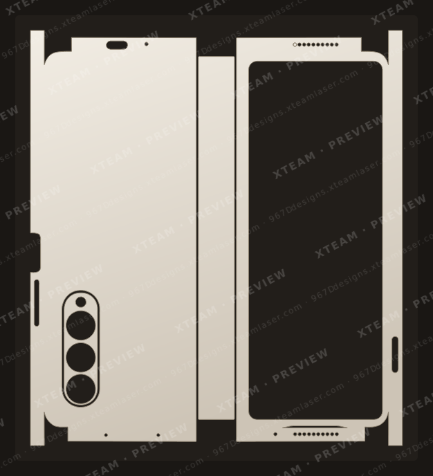 Samsung FLIP - FOLD - Z Fold 3 5G — Samsung FLIP - FOLD - Z Fold 3 5G - Z 3 SKIN 2 SIDES