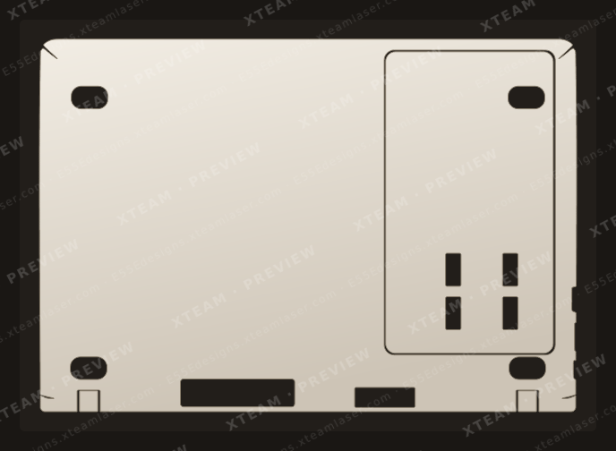 Samsung NT450R5E (450r) — Samsung NT450R5E (450r) - BOTTOM (2)